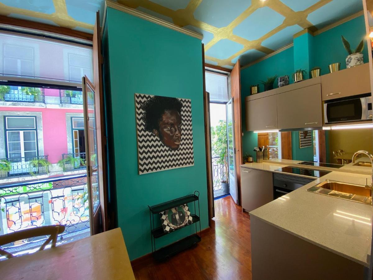 Arty Home In The Heart Of Lisbon , Baixa Chiado Kültér fotó